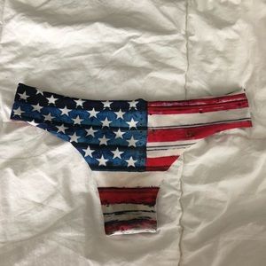 American flag bikini bottoms